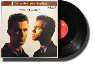 Elle est partie (pochette vinyl maxi 45T)
