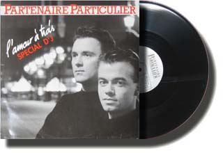L'amour  trois (pochette vinyl maxi 45T)